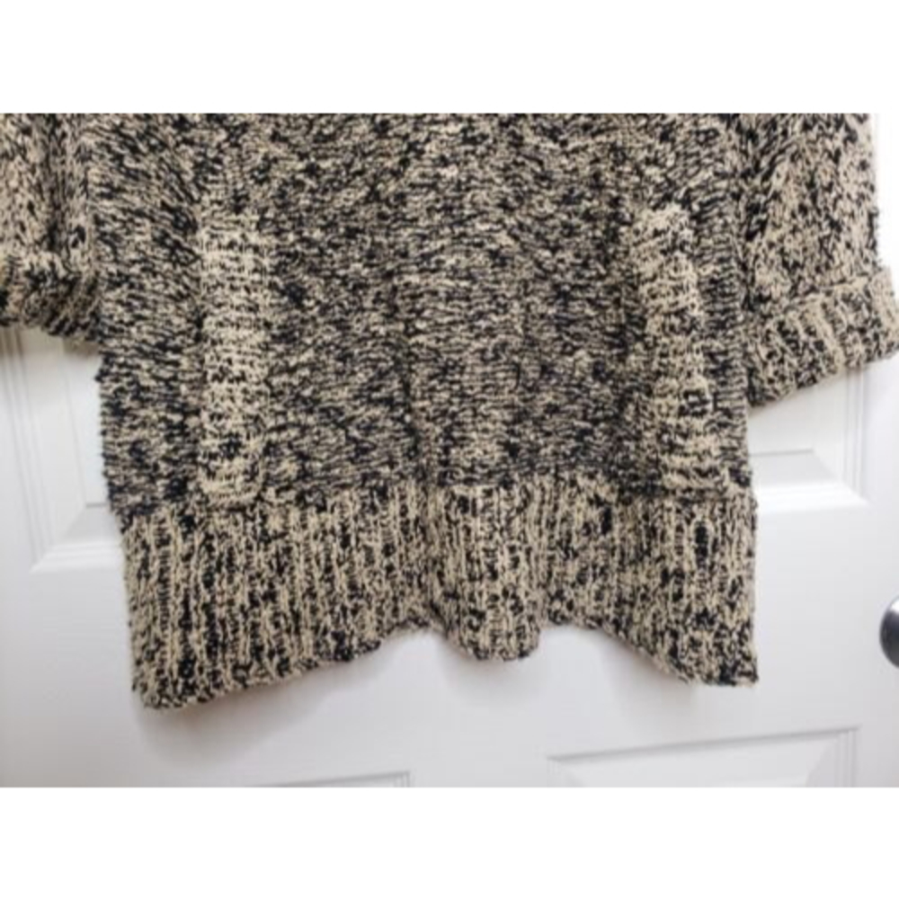 Free People Heathered Sweater Front Pocket Medium - Picture 4 of 6